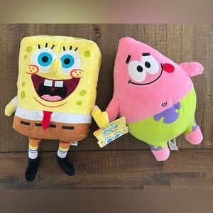 SpongeBob Squarepants & Patrick Star F.U.N. Plush bundle